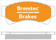 BREMTEC TRADE-LINE BRAKE PAD FRONT SET MAZDA6 GH, ATENZA GH BT1897TS