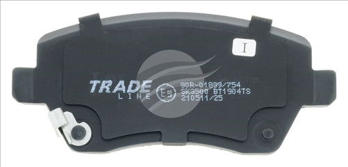 BREMTEC TRADE-LINE BRAKE PAD FRONT SET SWIFT MICRA KANGOO CLIO BT1904TS