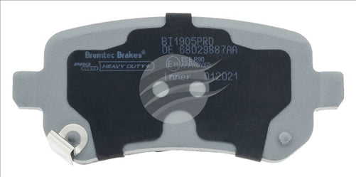 BREMTEC PRO-LINE BRAKE PADS SET DODGE JOURNEY JC 3.5L 2011- BT1905PRO