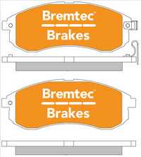 BREMTEC 4WD BRAKE PADS SET TRITON 2.5, 3.0 4WD SUMITOMO BT1912E