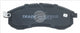 BREMTEC TRADELINE BRAKE PAD SET FRONT TRITON 2.5, 3.0 4WD SUMITOMO BT1912TS