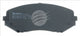 BREMTEC 4WD BRAKE PADS SET SUZUKI GRAND VITARA 2005- BT1913E