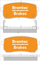 BREMTEC TRADE-LINE BRAKE PAD REAR SET iLOAD iMAX KIA GRAND CARNIVAL BT1924TS