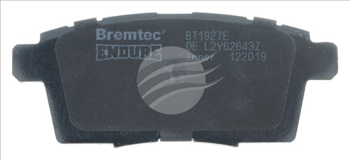 BREMTEC ENDURE BRAKE PAD REAR SET MAZDA CX7, CX9, MPV BT1927E