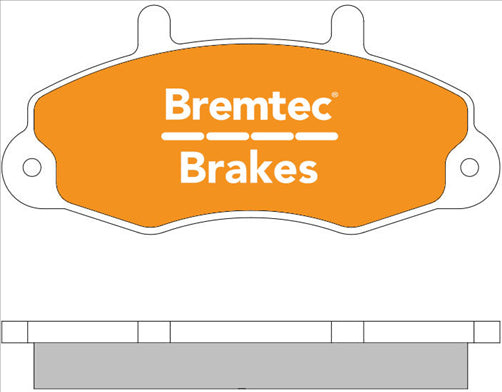 BREMTEC TRADE-LINE BRAKE PADS SET FORD TRANSIT VF, VG 2.0, 2.5 BT192TS