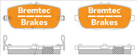 BREMTEC TRADELINE BRAKE PAD SET REAR MAZDA MX-5 (NC) 2D 1.8 2006- BT1931TS