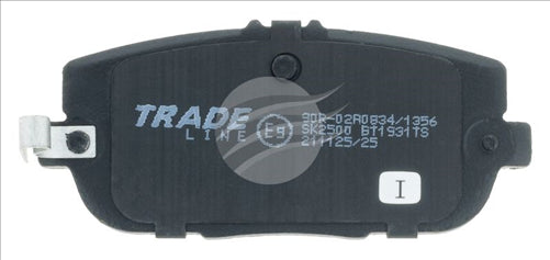 BREMTEC TRADELINE BRAKE PAD SET REAR MAZDA MX-5 (NC) 2D 1.8 2006- BT1931TS