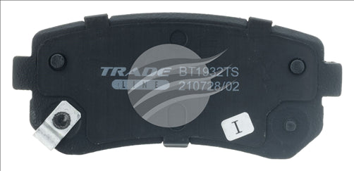 TRADE-LINE BRAKE PAD REAR SET ACCENT i20 i30 iX35 TUCSON H1 BT1932TS