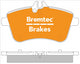 BREMTEC EURO-LINE BRAKE PADS SET MERCEDES A-CLASS A200 (W169) BT1938ELC