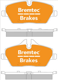 BREMTEC PRO-LINE BRAKE PADS SET MINI R56 COOPER S 2.0T 2010- BT1941PRO
