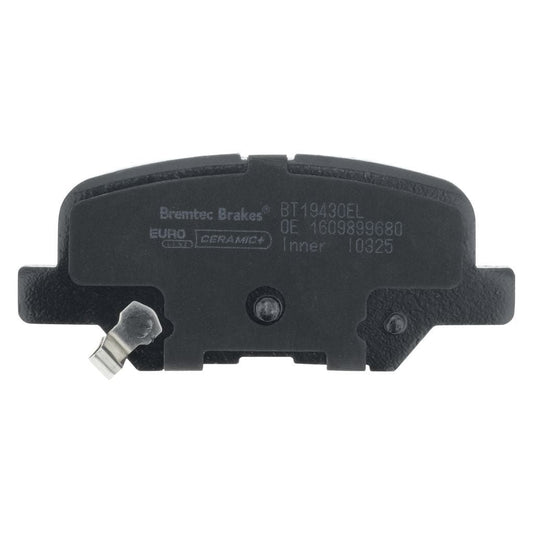 Euro-line Brake Pads Set Citroen C4 Aircross 1.8hdi 150 - Bt19430el