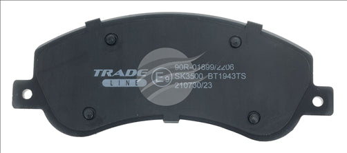 BREMTEC TRADE-LINE BRAKE PAD FRONT SET TRANSIT VM VW AMAROK BT1943TS