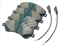 BREMTEC TRADELINE BRAKE PAD SET FRONT FORD TRANSIT VM 2.4 (FWD) BT1945TS