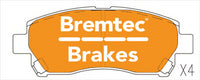 BREMTEC 4WD BRAKE PADS SET SUZUKI APV 1.6 2006- BT1946E