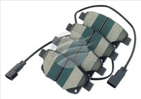 BREMTEC EUROLINE HD CERAMIC+ ZERO DUST FORD TRANSIT VM 2.4L REAR BT1950ELH