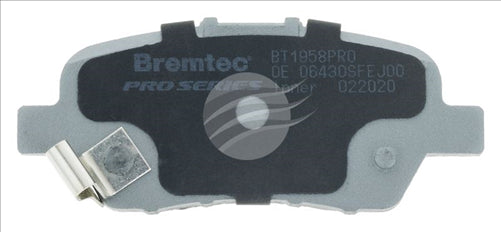 BREMTEC PRO-LINE REAR BRAKE PADS SET HONDA ODYSSEY 2.4 2006- BT1958PRO