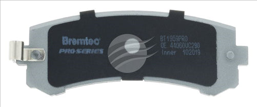 BREMTEC PRO-LINE BRAKE PADS SET NISSAN PATROL Y61 4.8L 2001-06 BT1959PRO