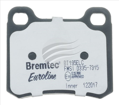 BREMTEC EURO-LINE BRAKE PADS SET MERCEDES E-CLASS (W124) E300 BT195ELC
