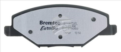 BREMTEC EURO-LINE BRAKE PADS SET VOLKSWAGEN POLO (6R_) 2.0L BT19650ELC