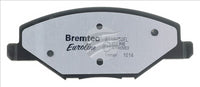 BREMTEC EURO-LINE BRAKE PADS SET VOLKSWAGEN POLO (6R_) 2.0L BT19650ELC