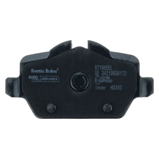 EURO-LINE BRAKE PADS SET BMW 1 SERIES 120i (E87) 2004- BT1965EL