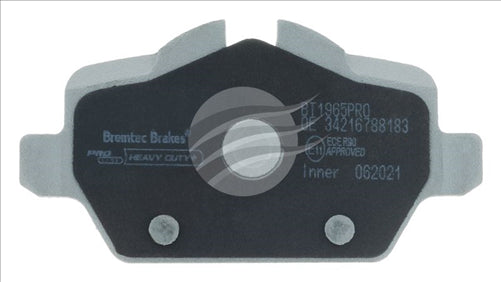 BREMTEC PRO-LINE BRAKE PADS SET BMW 1 SERIES 120i (E87) 2004- BT1965PRO