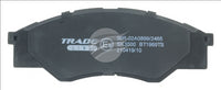 BREMTEC TRADE-LINE BRAKE PAD FRONT SET TOYOTA HILUX GGN KUN TGN BT1969TS