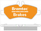 BREMTEC PRO-LINE BRAKE PADS SET MERCEDES SPRINTER (906) BREMBO BT1977PRO