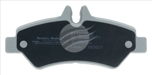 BREMTEC PRO-LINE BRAKE PADS SET MERCEDES SPRINTER (906) BREMBO BT1977PRO