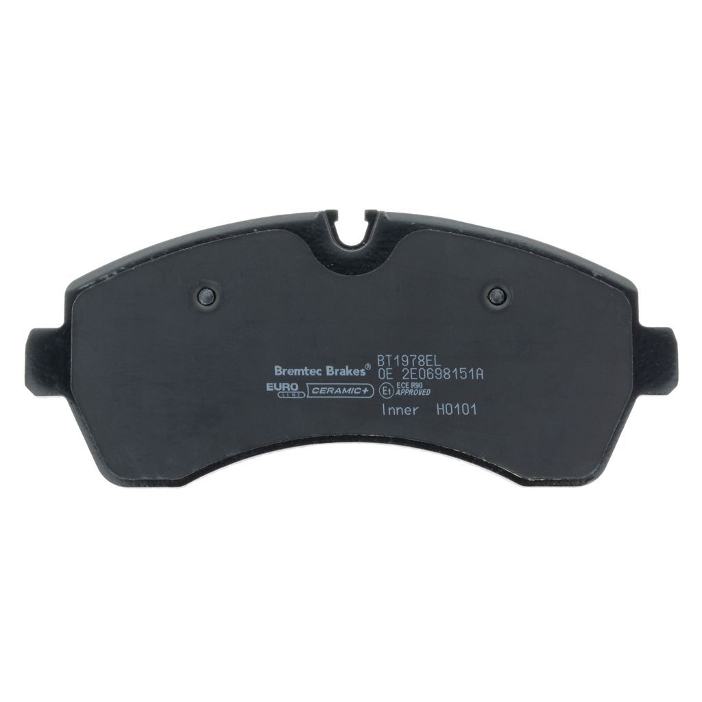 Euroline Hd Ceramic+ Zero Dust Mercedes Sprinter (906) 311 Di - Bt1978el 