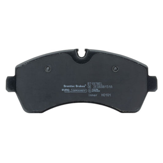 Euroline Hd Ceramic+ Zero Dust Mercedes Sprinter (906) 311 Di - Bt1978el 