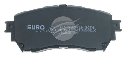 BREMTEC EURO-LINE BRAKE PADS SET MAZDA 6 (GJ, GH) 2.5L 2012- BT19820ELC