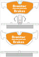 BREMTEC PRO-LINE BRAKE PADS SET BMW 3 SERIES (E90, E91) 2005- BT1987PRO