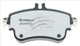 BREMTEC EURO-LINE BRAKE PADS SET MERCEDES (W246) B200 (TRW) BT19880ELC