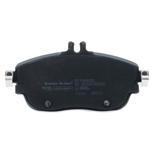 BREMTEC EURO-LINE BRAKE PADS SET MERCEDES FRONT BT19890EL