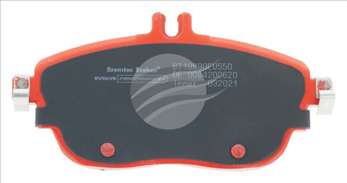 BREMTEC HYBRID-CARBON HIGH PERFORMANCE MERCEDES (W246) B200 (TRW) BT19890EV550