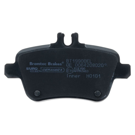 Euro-line Brake Pad Rear Set Infiniti Mercedes a B Class - Bt19900el