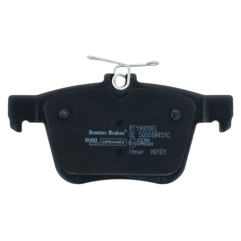 Euro-line Brake Pads Set Audi A3 (8v1) 1.8, 2.0 2012 - Bt19920el | Auto Parts NZ by Tinkr. Shop online with Tinkr now for the best priced car parts in NZ. Kiwi-owned and operated.