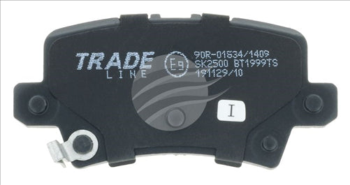 BREMTEC TRADELINE BRAKE PAD SET REAR HONDA CIVIC TYPE R FN2_ 2007- BT1999TS