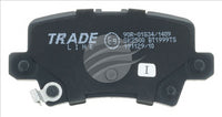 BREMTEC TRADELINE BRAKE PAD SET REAR HONDA CIVIC TYPE R FN2_ 2007- BT1999TS