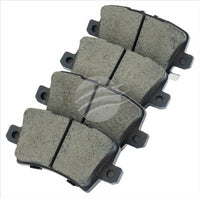 BREMTEC TRADELINE BRAKE PAD SET REAR HONDA CIVIC TYPE R FN2_ 2007- BT1999TS