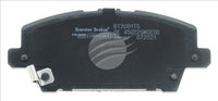 BREMTEC TRADELINE BRAKE PAD SET FRONT HONDA CIVIC 1.8, 2.0 TYPE R BT2001TS