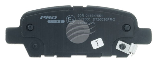 BREMTEC PRO-LINE HD CERAMIC+ LOW DUST NISSAN JUKE (F15) 2010- REAR BT20030PRO