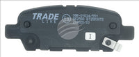 BREMTEC TRADE-LINE BRAKE PAD REAR SET JUKE PULSAR X-TRAIL INFINITI BT20030TS