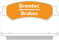 BREMTEC TRADE-LINE BRAKE PADS SET FORD FALCON BF 2005- BT2016TS