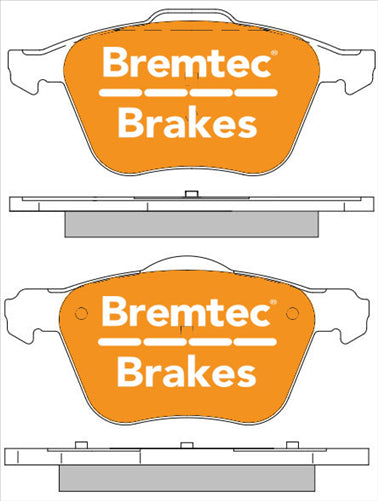 BREMTEC HYBRID-CARBON HIGH PERFORMANCE MAZDA 3 2.3T MPS 2011- BT2030EV550