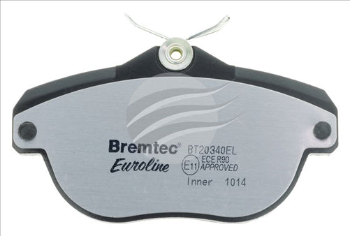 BREMTEC EURO-LINE BRAKE PADS SET CITROEN C6 3.0V6 2008- BT20340ELC