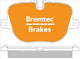 BREMTEC BRAKE PAD SET LANDROVER DISCOVERY 11 BT2039ELH