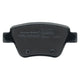 Euro-line Brake Pad Rear Set Vw Caddy Eos Golf Jetta Audi - Bt2040el
