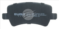 BREMTEC EURO-LINE BRAKE PADS SET FORD MONDEO IV & ELEC ASSIST BT2046ELC
